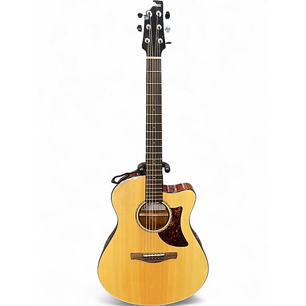 Used Ibanez AAM300CE Natural Acoustic Electric Guitar