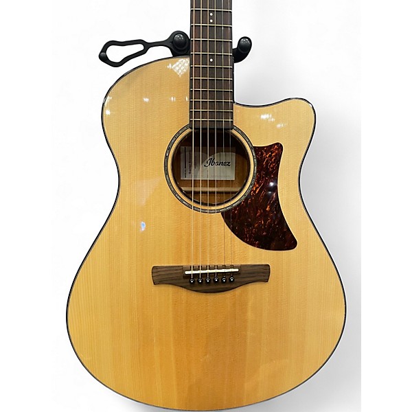 Used Ibanez AAM300CE Natural Acoustic Electric Guitar