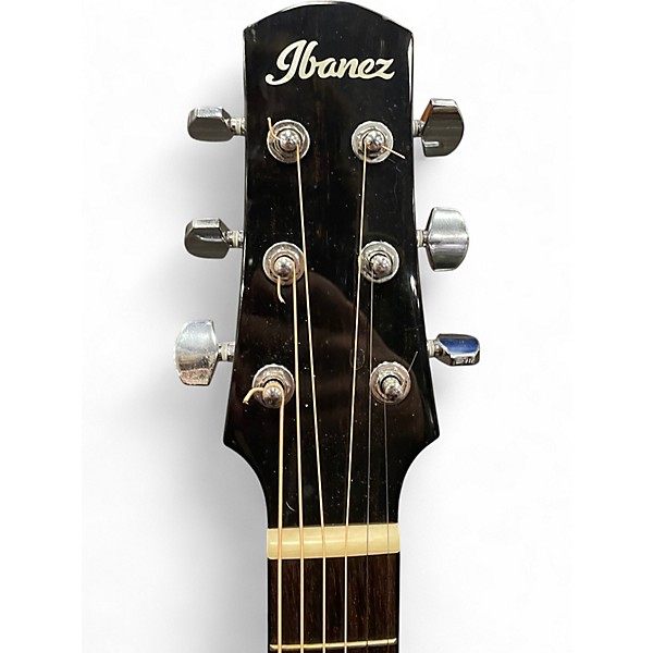 Used Ibanez AAM300CE Natural Acoustic Electric Guitar