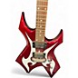 Used B.C. Rich Warlock Candy Apple Red Solid Body Electric Guitar