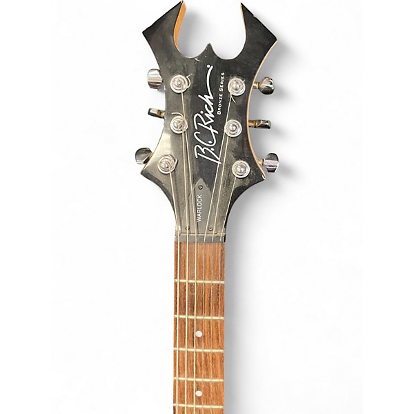 Used B.C. Rich Warlock Candy Apple Red Solid Body Electric Guitar