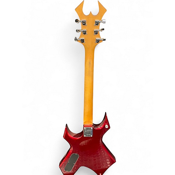 Used B.C. Rich Warlock Candy Apple Red Solid Body Electric Guitar