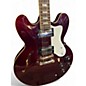 Used 2023 Epiphone Noel Gallagher Riviera Burgundy Hollow Body Electric Guitar