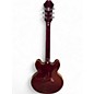 Used 2023 Epiphone Noel Gallagher Riviera Burgundy Hollow Body Electric Guitar