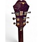 Used 2023 Epiphone Noel Gallagher Riviera Burgundy Hollow Body Electric Guitar