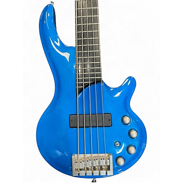 Used Cort CURBOW Blue Electric Bass Guitar