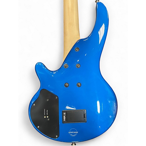 Used Cort CURBOW Blue Electric Bass Guitar