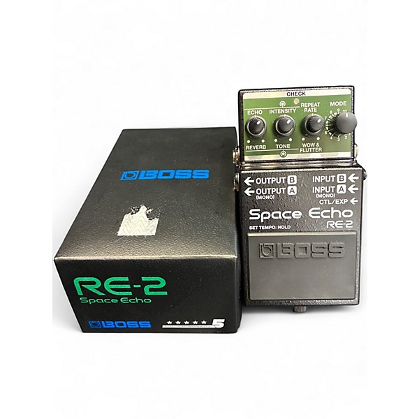 Used BOSS RE20 Space Echo Effect Pedal