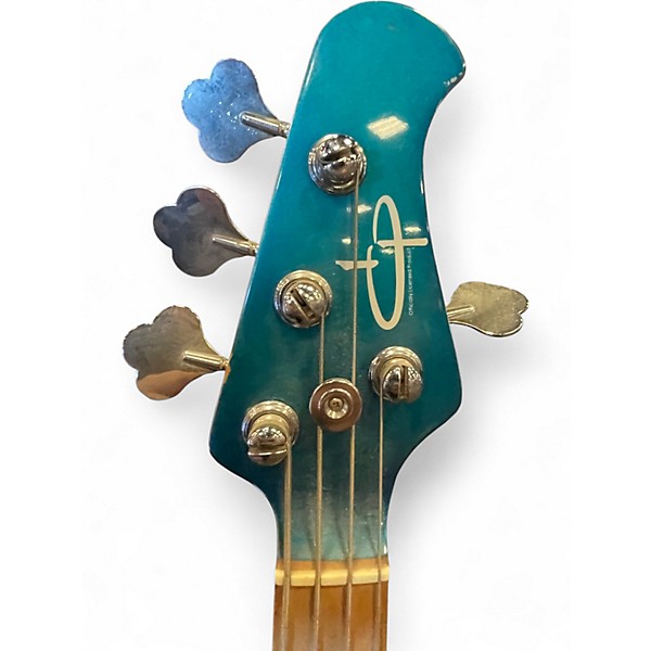 Used Ernie Ball Music Man OLP STINGRAY Blue Sapphire Electric Bass Guitar