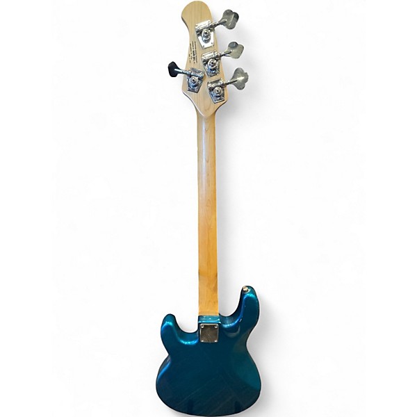 Used Ernie Ball Music Man OLP STINGRAY Blue Sapphire Electric Bass Guitar