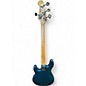 Used Ernie Ball Music Man OLP STINGRAY Blue Sapphire Electric Bass Guitar