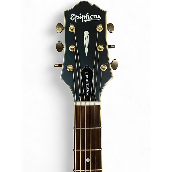 Used Epiphone Masterbuilt AJ-500RE Natural Acoustic Electric Guitar