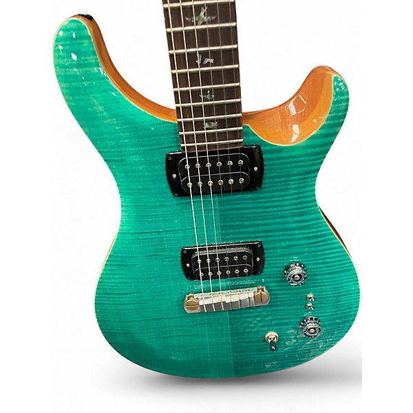 Used PRS SE PAUL'S GUITAR Turquoise Solid Body Electric Guitar
