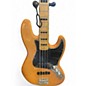 Used Squier Vintage Modified Jazz Bass Natural Electric Bass Guitar