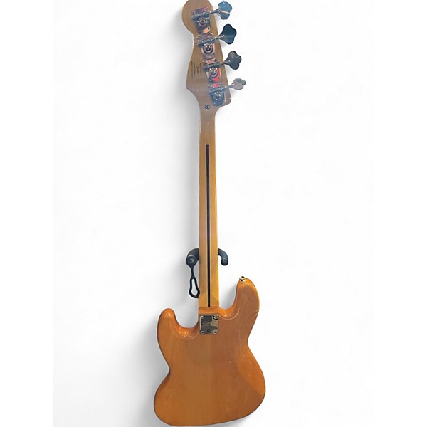 Used Squier Vintage Modified Jazz Bass Natural Electric Bass Guitar