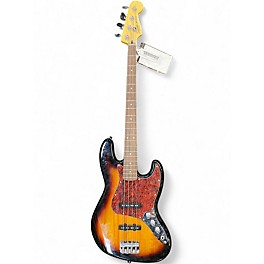 Used Squier Classic vibe 60s Jazz Bass 2 Tone Sunburst Electric Bass Guitar