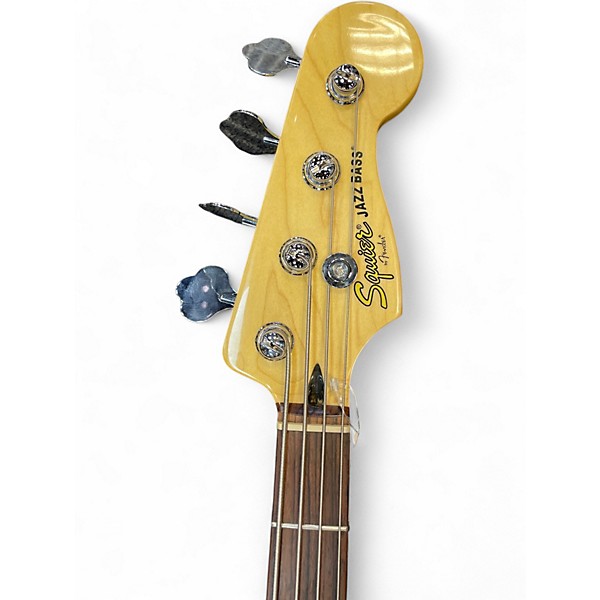 Used Squier Classic vibe 60s Jazz Bass 2 Tone Sunburst Electric Bass Guitar