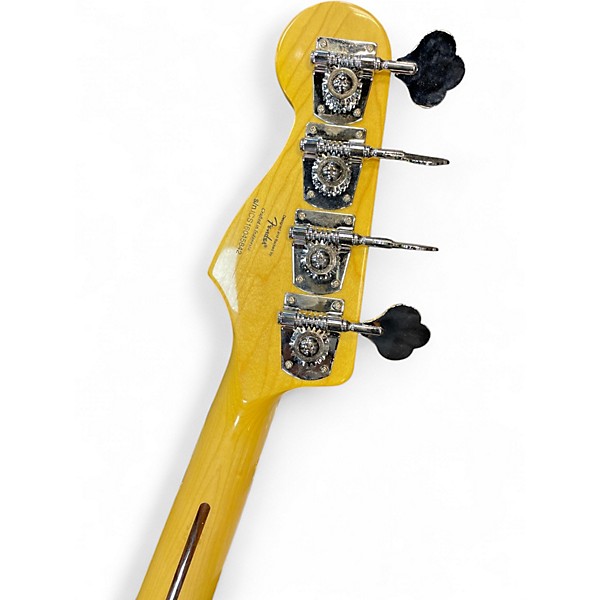 Used Squier Classic vibe 60s Jazz Bass 2 Tone Sunburst Electric Bass Guitar