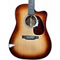 Used Martin DC14F 2 Color Sunburst Acoustic Electric Guitar