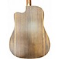 Used Martin DC14F 2 Color Sunburst Acoustic Electric Guitar