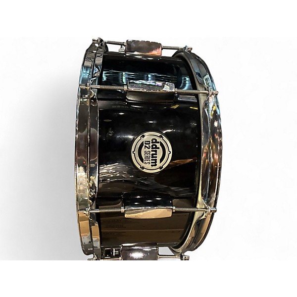 Used ddrum 14in D2 Snare Metallic Silver Drum