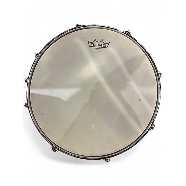 Used ddrum 14in D2 Snare Metallic Silver Drum