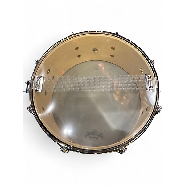 Used ddrum 14in D2 Snare Metallic Silver Drum