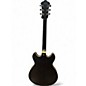 Used Ibanez AS53 Trans Black Hollow Body Electric Guitar