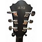 Used Ibanez AS53 Trans Black Hollow Body Electric Guitar