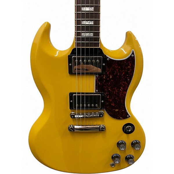 Used Gibson SG Standard Yellow Solid Body Electric Guitar