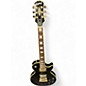 Used Epiphone Les Paul Custom Ebony Solid Body Electric Guitar thumbnail