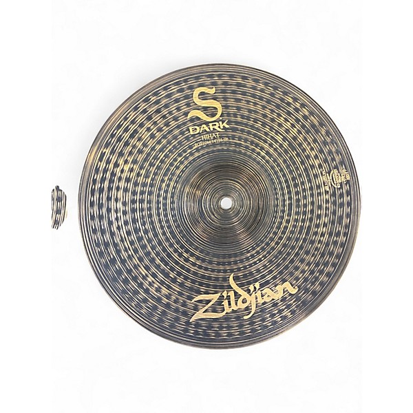 Used Zildjian 14in S Dark Hihat Pair Cymbal