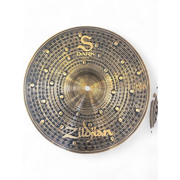 Used Zildjian 14in S Dark Hihat Pair Cymbal