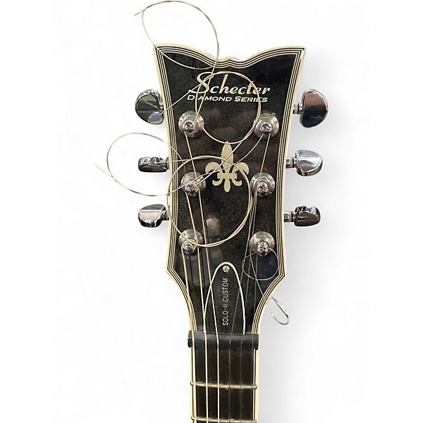 Used Schecter Guitar Research SOLO II CUSTOM Natural Solid Body Electric Guitar