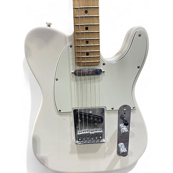 Used Fender Player Telecaster Polar White Solid Body Electric Guitar
