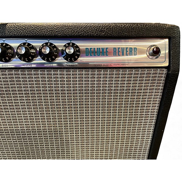 Vintage 1976 Fender 1976 Deluxe Reverb Tube Guitar Combo Amp