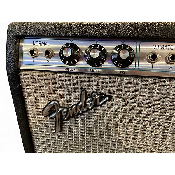 Vintage 1976 Fender 1976 Deluxe Reverb Tube Guitar Combo Amp