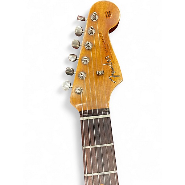Used 2023 Fender Custom Shop 1960s Stratocaster SHERWOOD METALLIC/3 COLOR SUNBURST Solid Body Electric Guitar