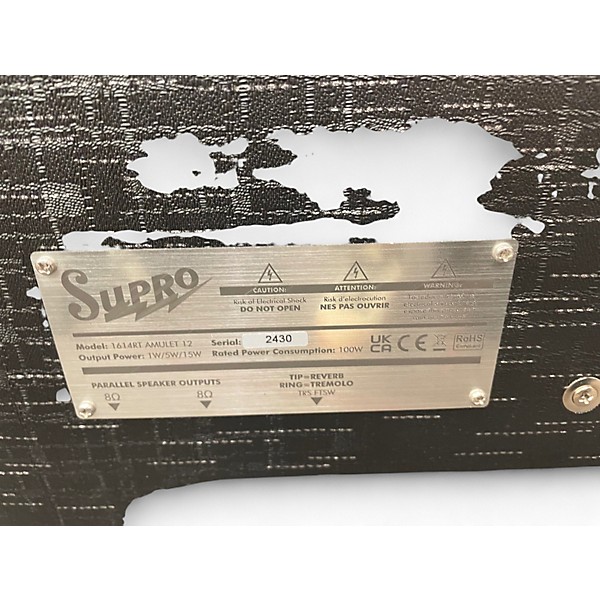 Used Supro 1614 AMULET 12 Tube Guitar Combo Amp