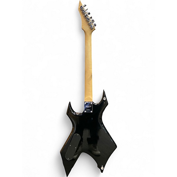 Used B.C. Rich Bronze Series Warlock Black Solid Body Electric Guitar