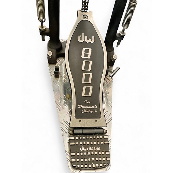 Used DW 8000 Double Bass Drum Pedal