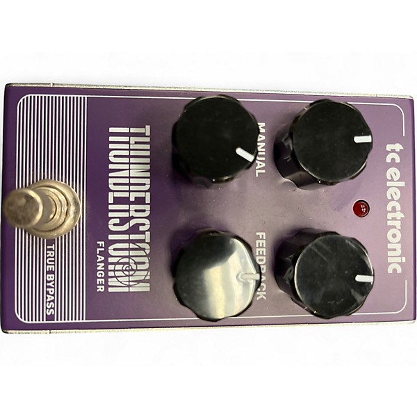 Used 2020s TC Electronic Thunderstorm Flanger Effect Pedal