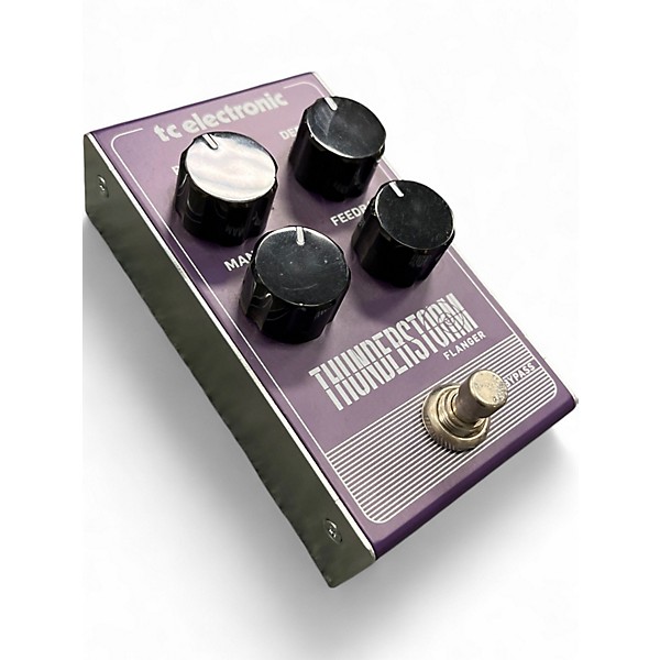 Used 2020s TC Electronic Thunderstorm Flanger Effect Pedal