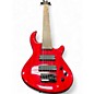 Used 2000s Dean Edge Q6 Crimson Red Trans Electric Bass Guitar