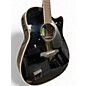 Used Yamaha FGX830C Black Acoustic Electric Guitar