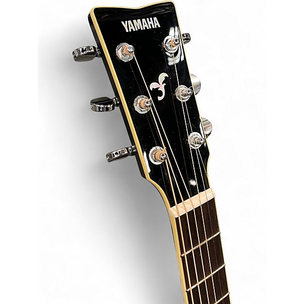 Used Yamaha FGX830C Black Acoustic Electric Guitar