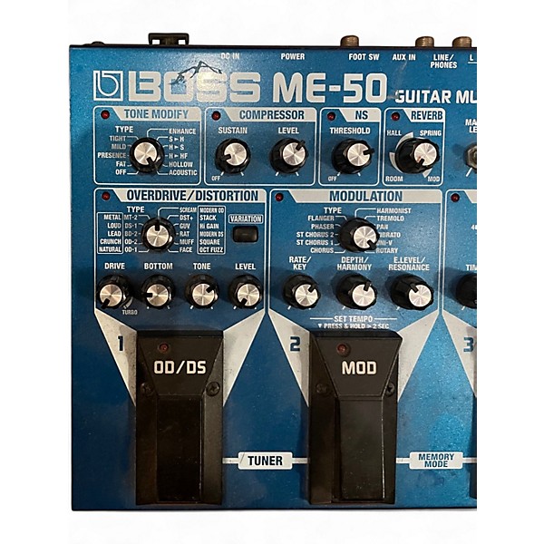 Used BOSS ME50 Guitar Multi Effect Processor