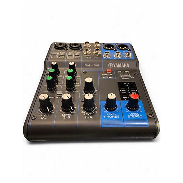 Used Yamaha MG06X Unpowered Mixer