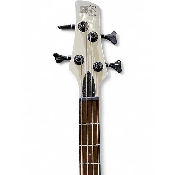 Used Ibanez SR250 White Electric Bass Guitar