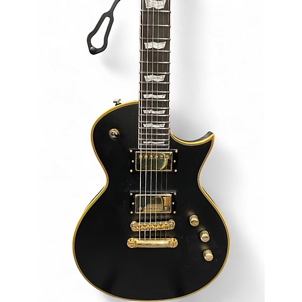 Used ESP LTD EC1000 Deluxe Black Solid Body Electric Guitar